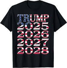 Trump 2025-2028 T-shirt